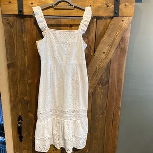 Banana Republic White Lace Dress
